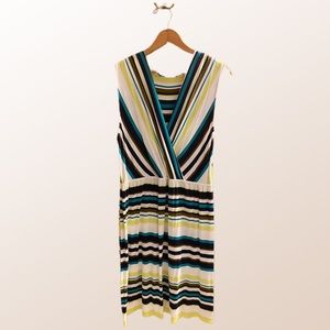 Sleeveless knit dress